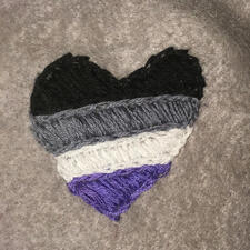 Asexual Pride Heart