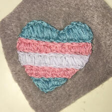 Transgender Pride Heart